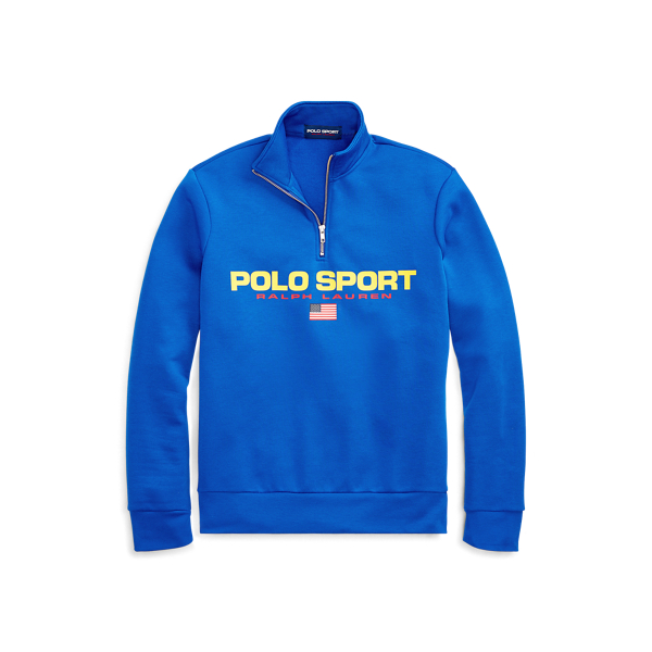 polo sport zip up fleece