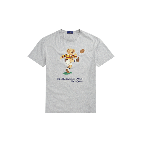 custom slim fit bear polo