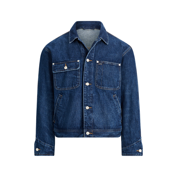 ralph lauren blue jean jacket