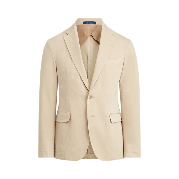 ralph lauren khaki suit