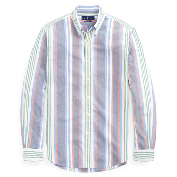 ralph lauren classic fit striped shirt