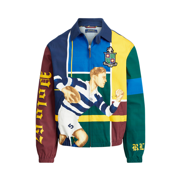 polo player jacket