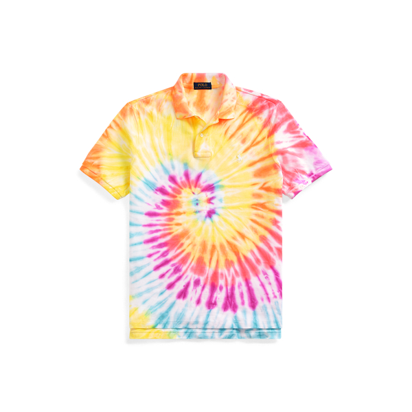 tie dye polo