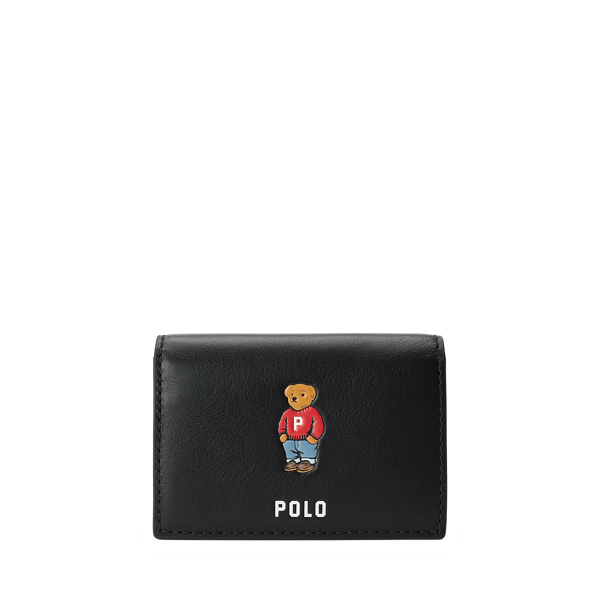 polo bear card holder