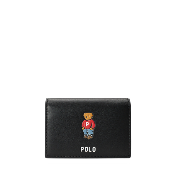 Polo Bear Leather Card Case