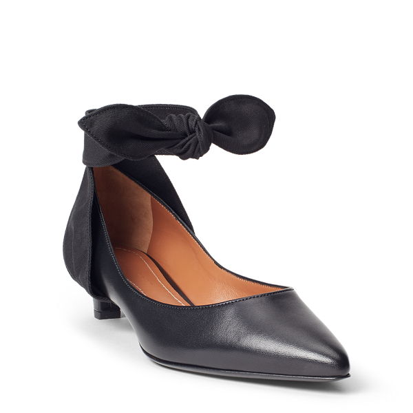 Sandales à Talons Aiguille Avec Lanières Cuir Noir - Marque Un Jour Ailleurs Taille 37 - Occasion