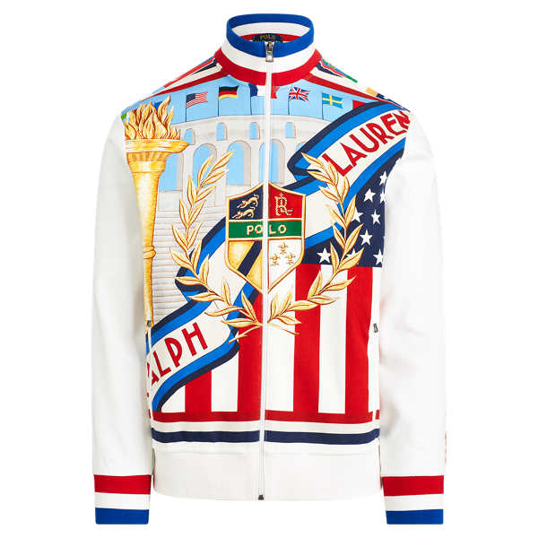 polo ralph lauren graphic track jacket