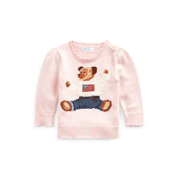 Pull Polo Bear en coton
