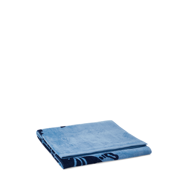 Serviette de plage joueur de Polo