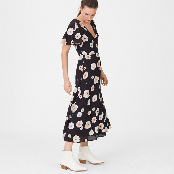 club monaco floral dress