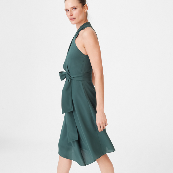 club monaco green dress