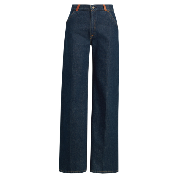 ralph lauren wide leg jeans