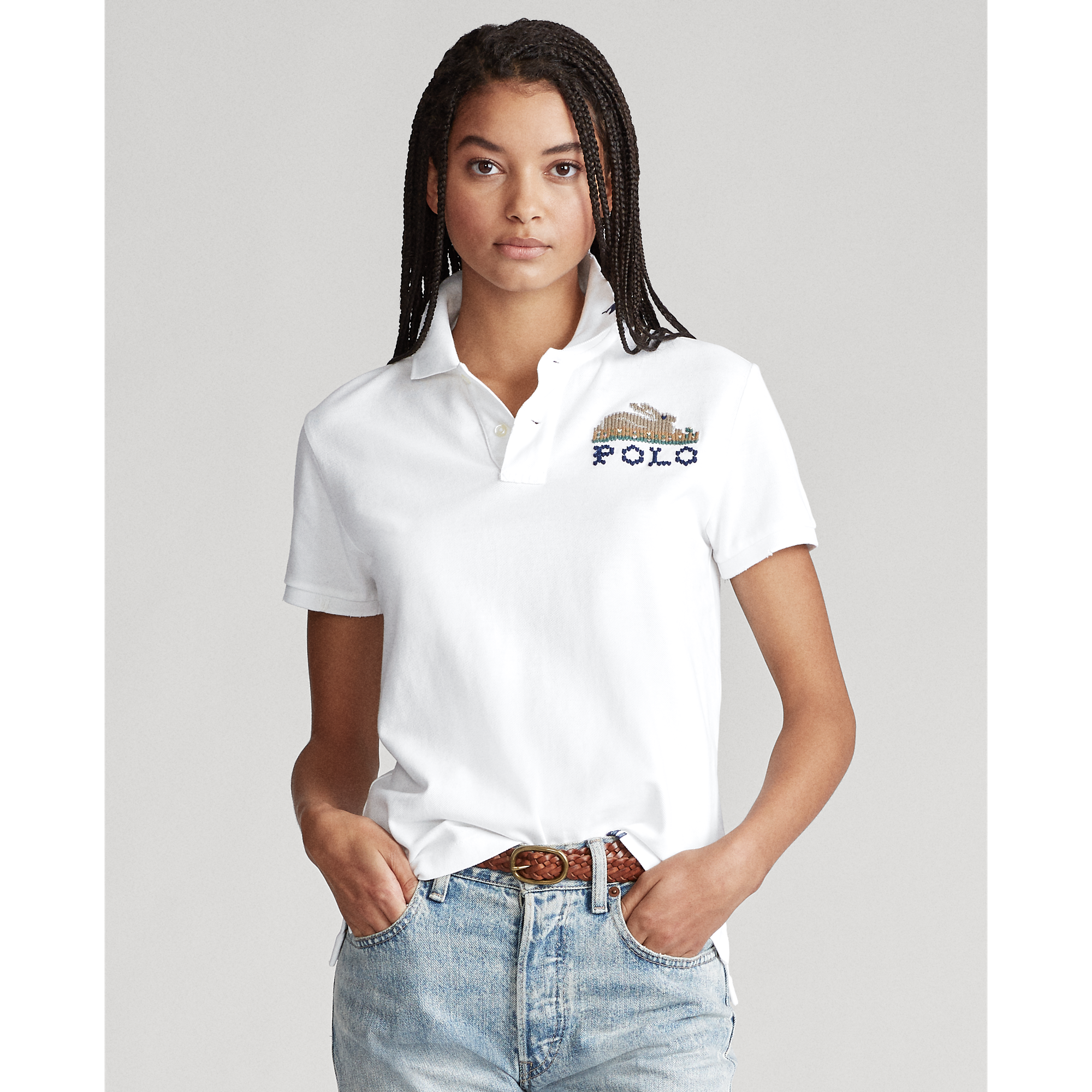 Ralph Lauren Classic Fit Embroidered Polo. 1