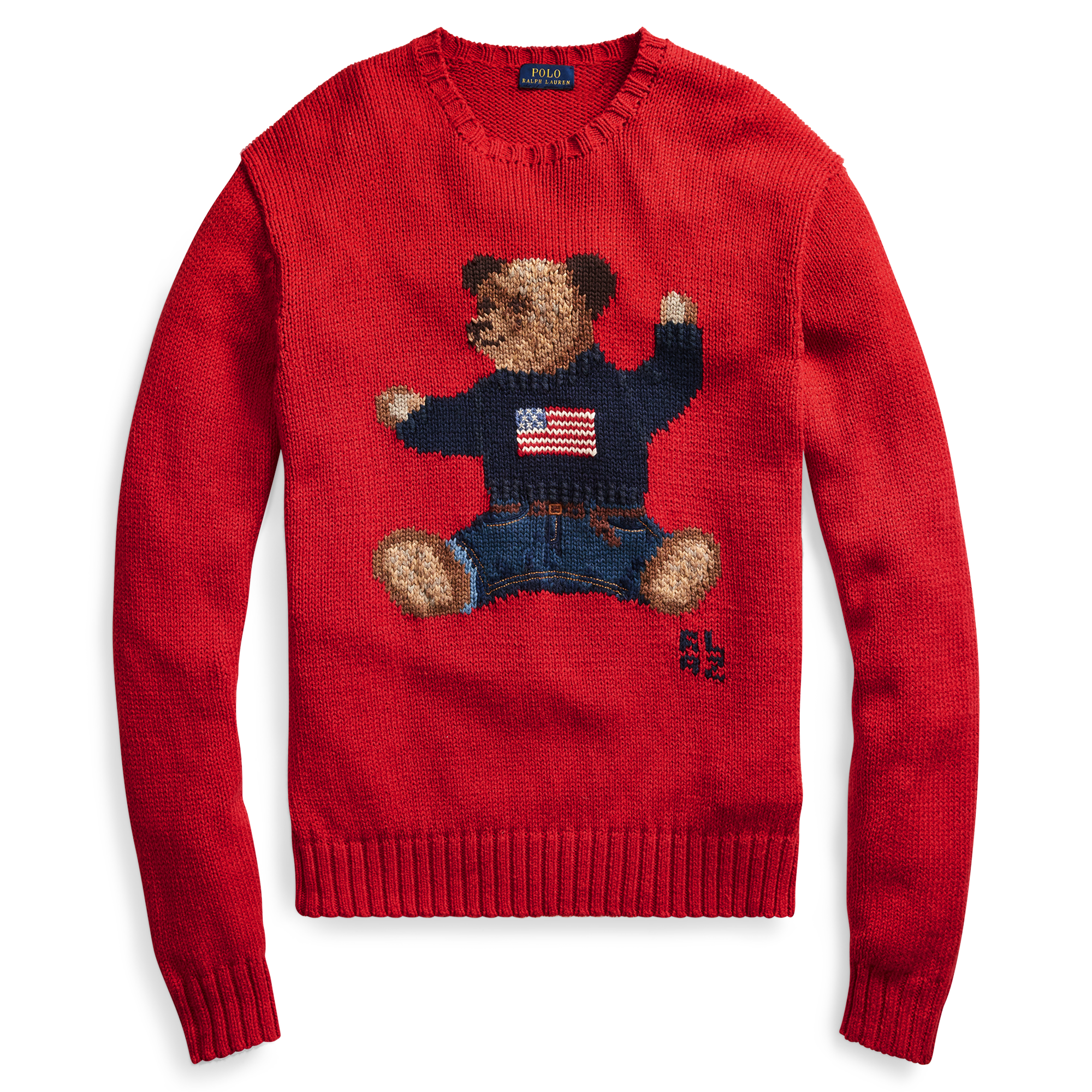 Ralph Lauren Polo Bear Cotton-Linen Sweater. 2