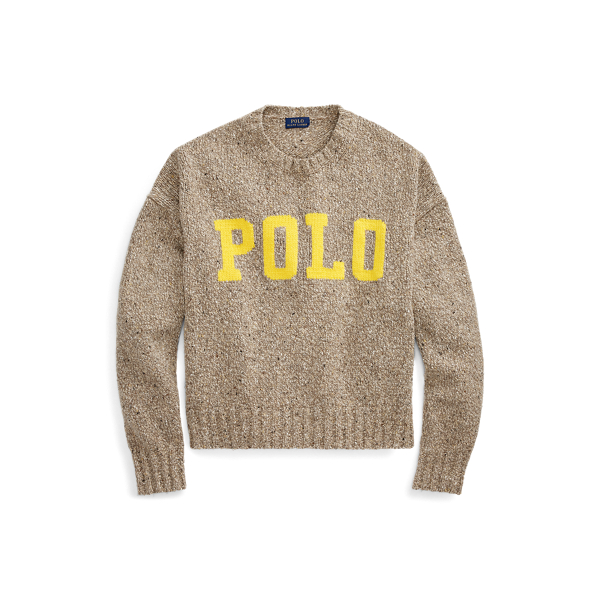 polo wool blend sweater