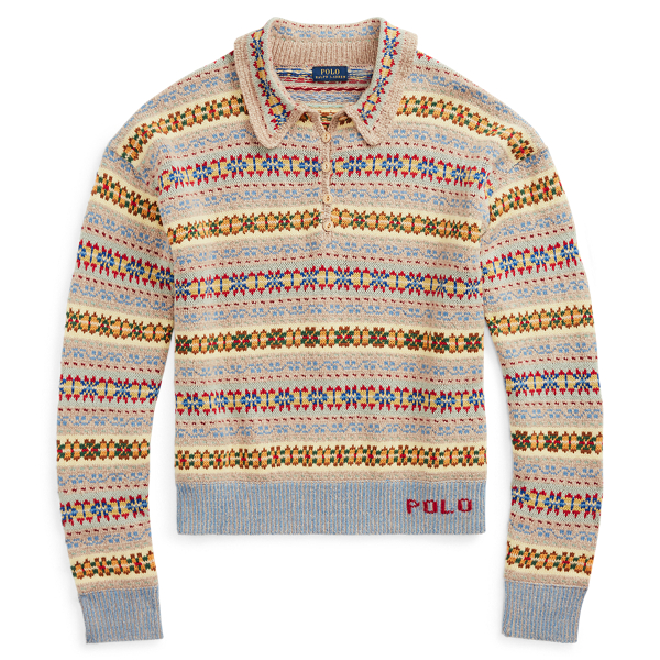 polo ralph lauren men's fair isle jumpsuit