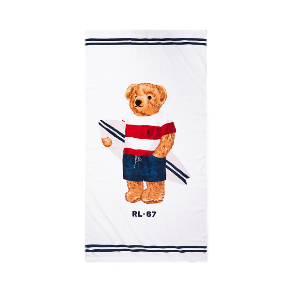 Polo Bear Beach Towel
