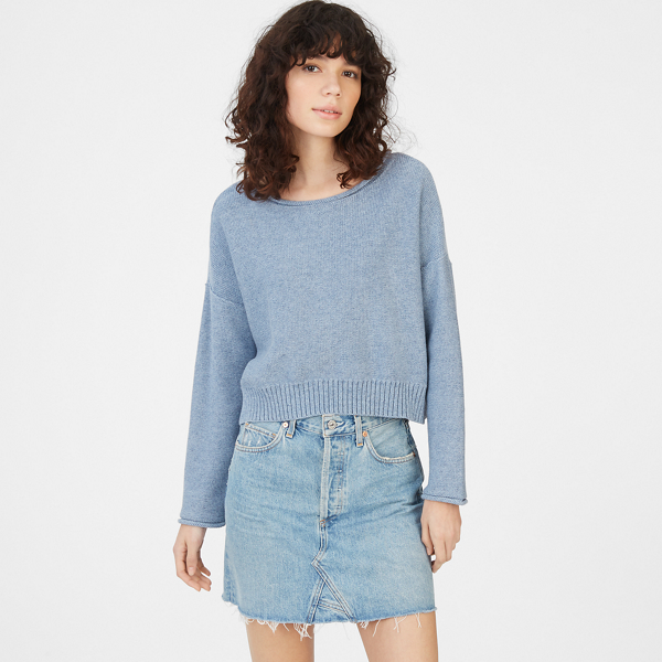 citizens of humanity denim skirt