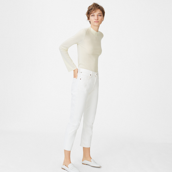 charlotte crop high rise straight