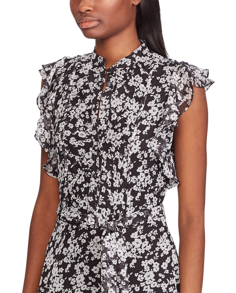 floral georgette