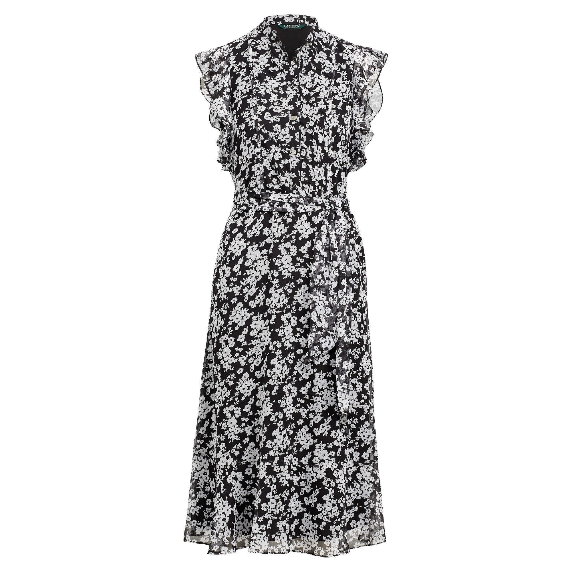 Ralph Lauren Floral Georgette Dress - 484681