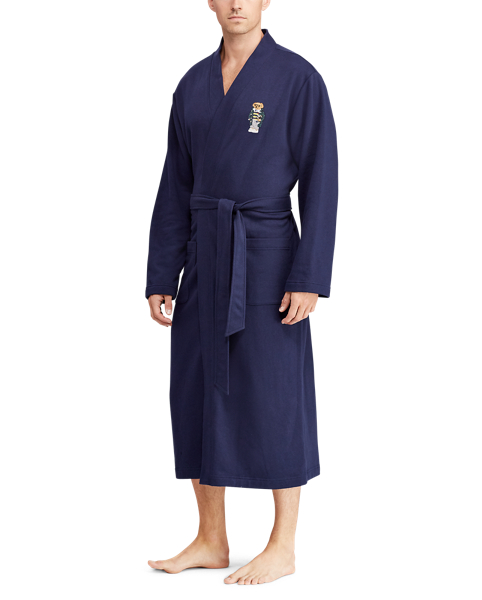 polo plush robe