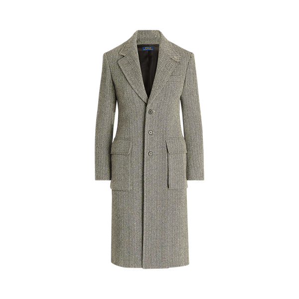 ralph lauren herringbone coat