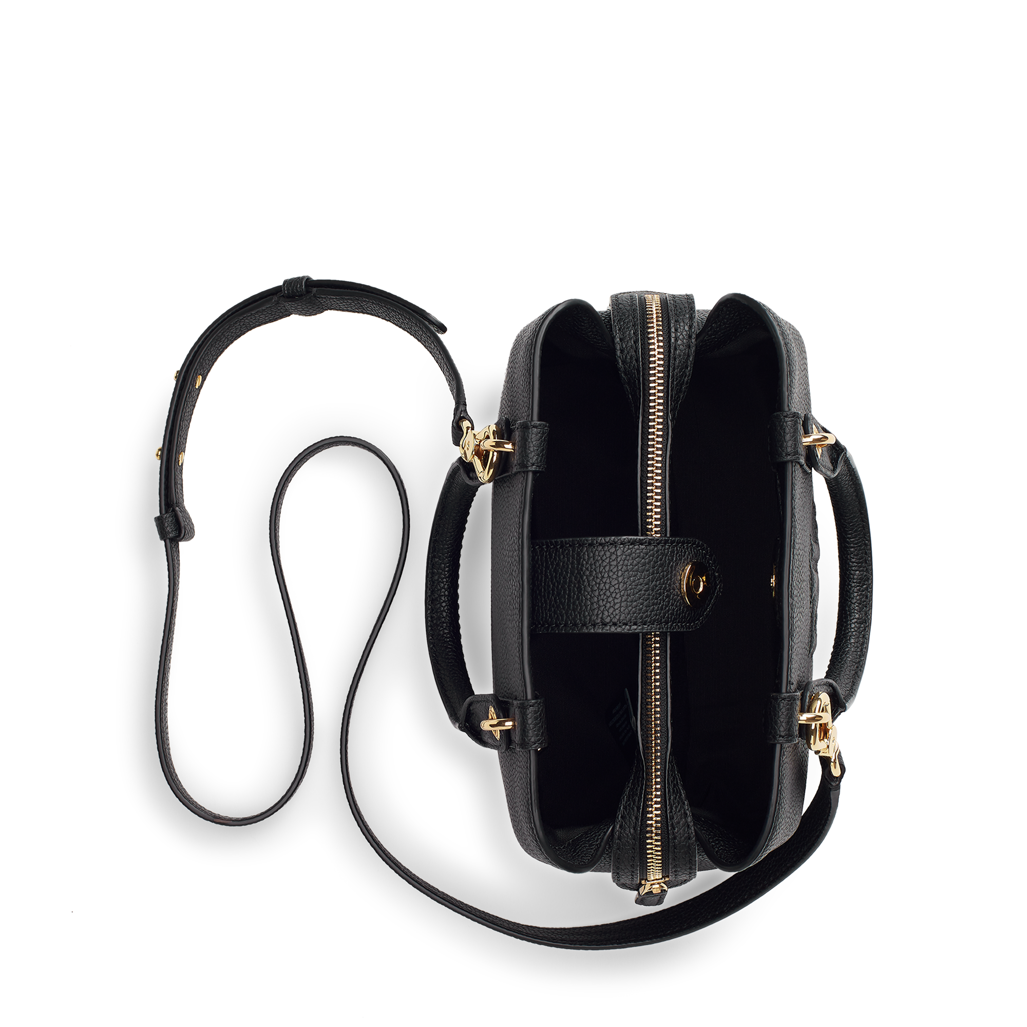 Ralph Lauren Hayward Leather Small Satchel