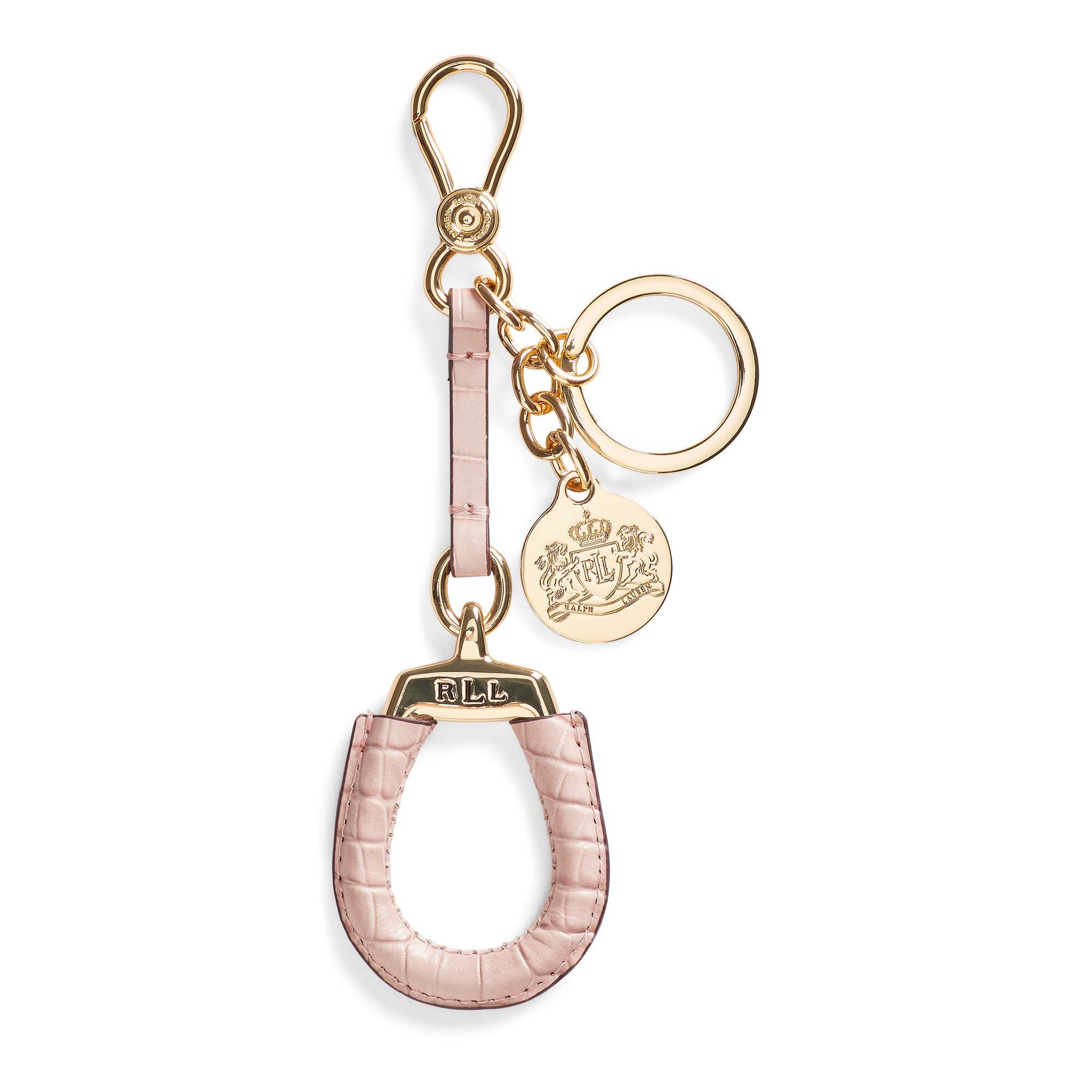 Ralph Lauren Porte-clés en cuir équestre. 1