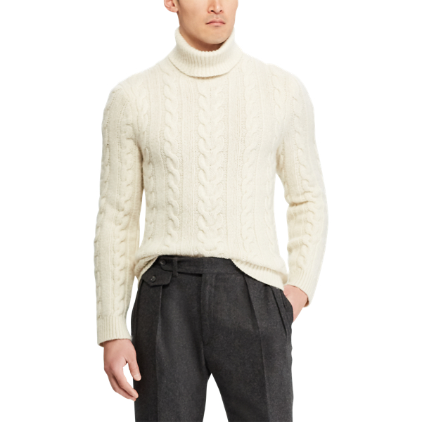 Hand-Knit Cashmere Turtleneck for Men | Ralph Lauren® NL