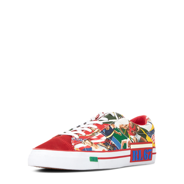 sayer collage canvas sneaker