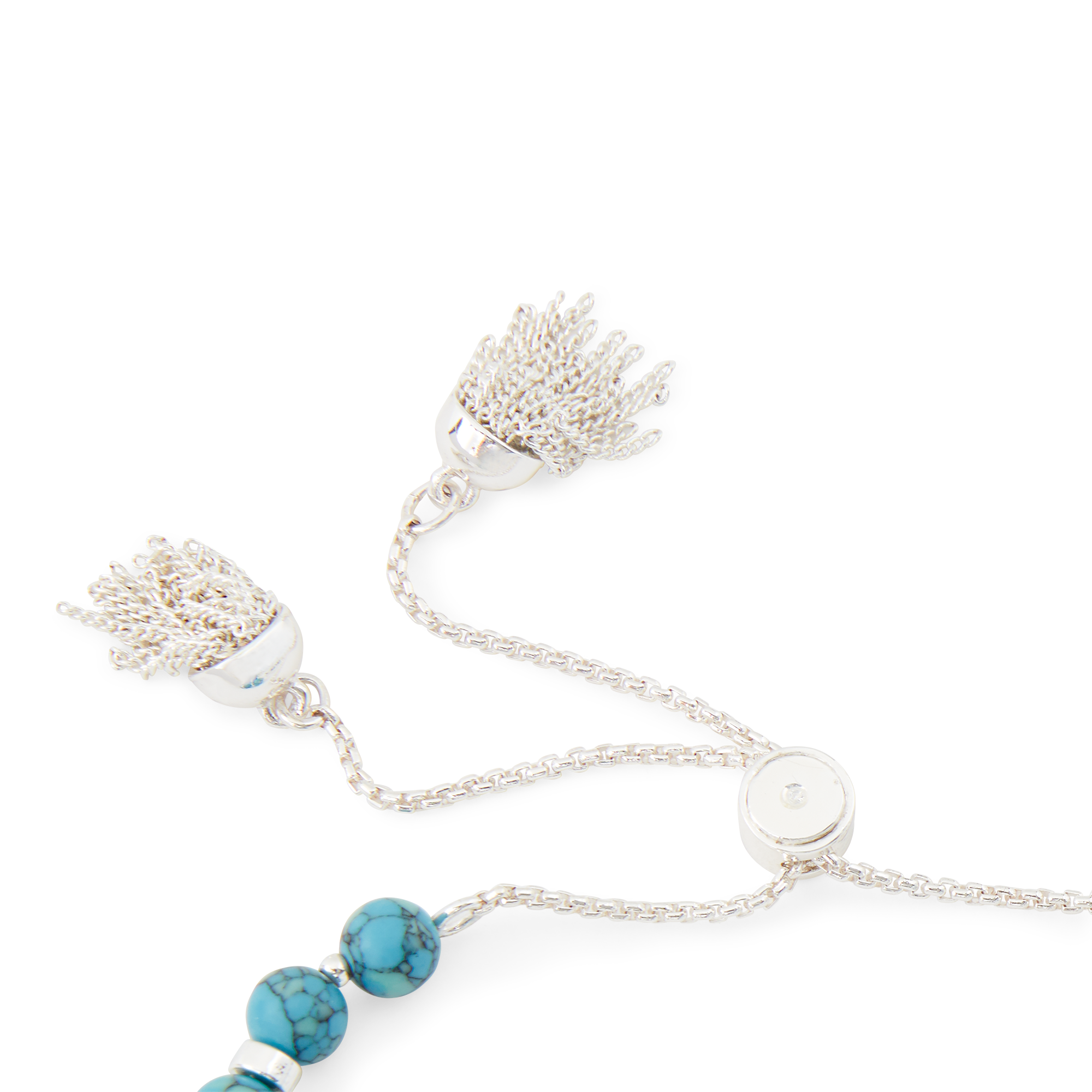 Ralph Lauren Turquoise Slider Bracelet. 2