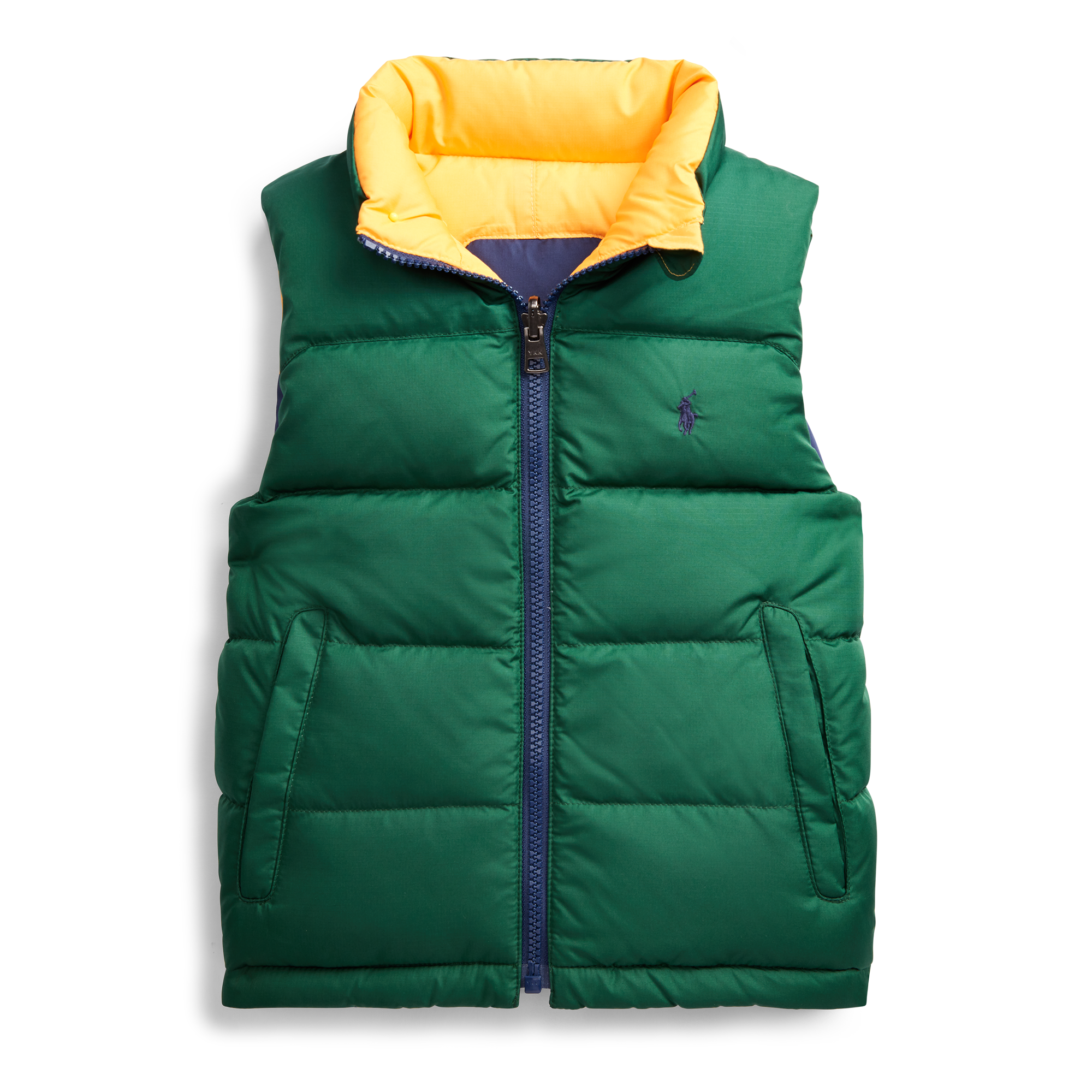 BOYS 1.5-6 YEARS Gilet en duvet r&eacute;versible 3