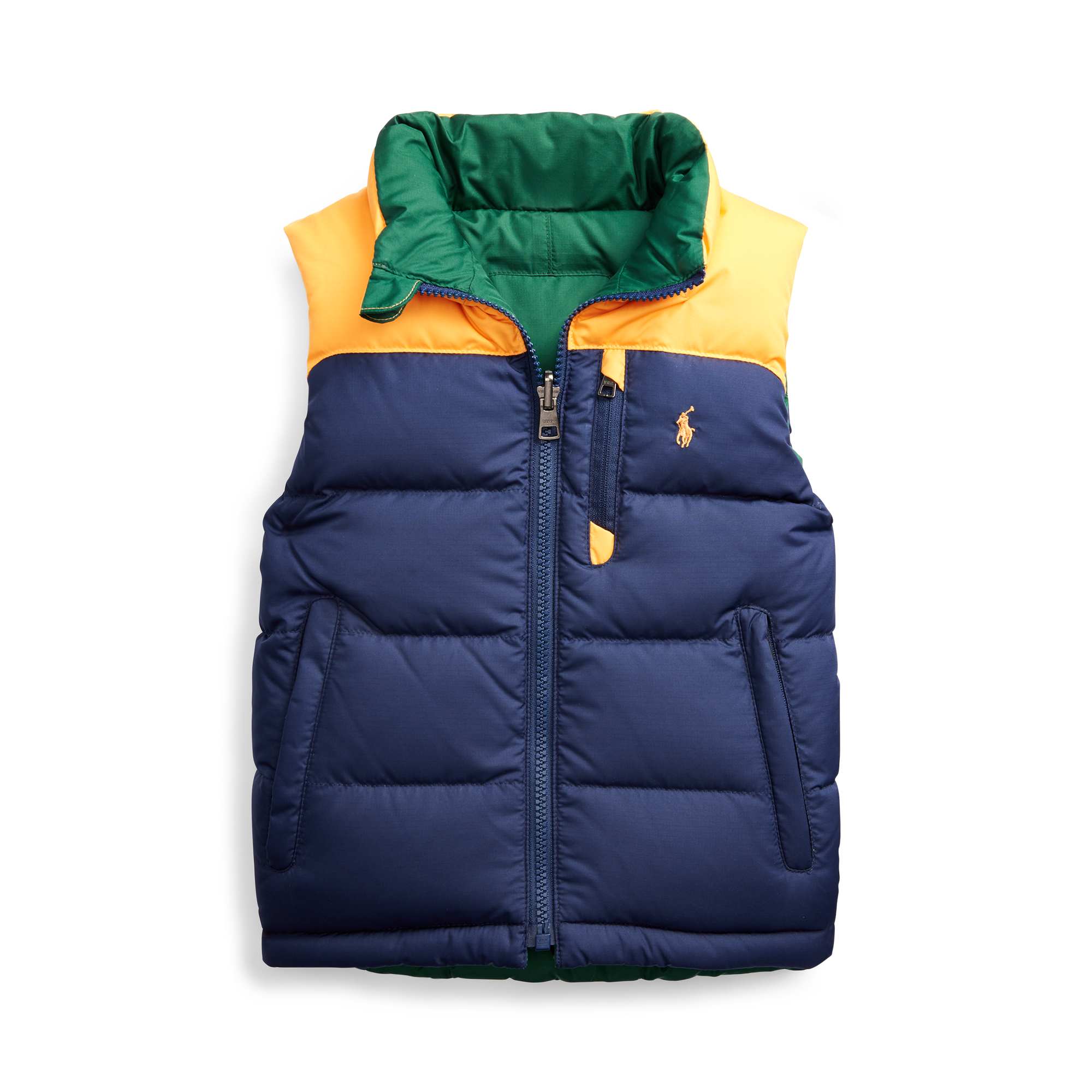 BOYS 1.5-6 YEARS Gilet en duvet r&eacute;versible 1