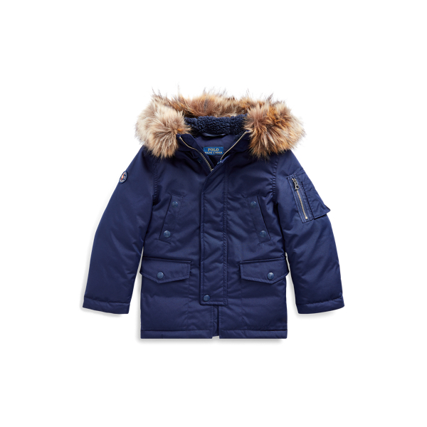 Parka en duvet avec fausse fourrure pour Children Ralph Lauren® CH