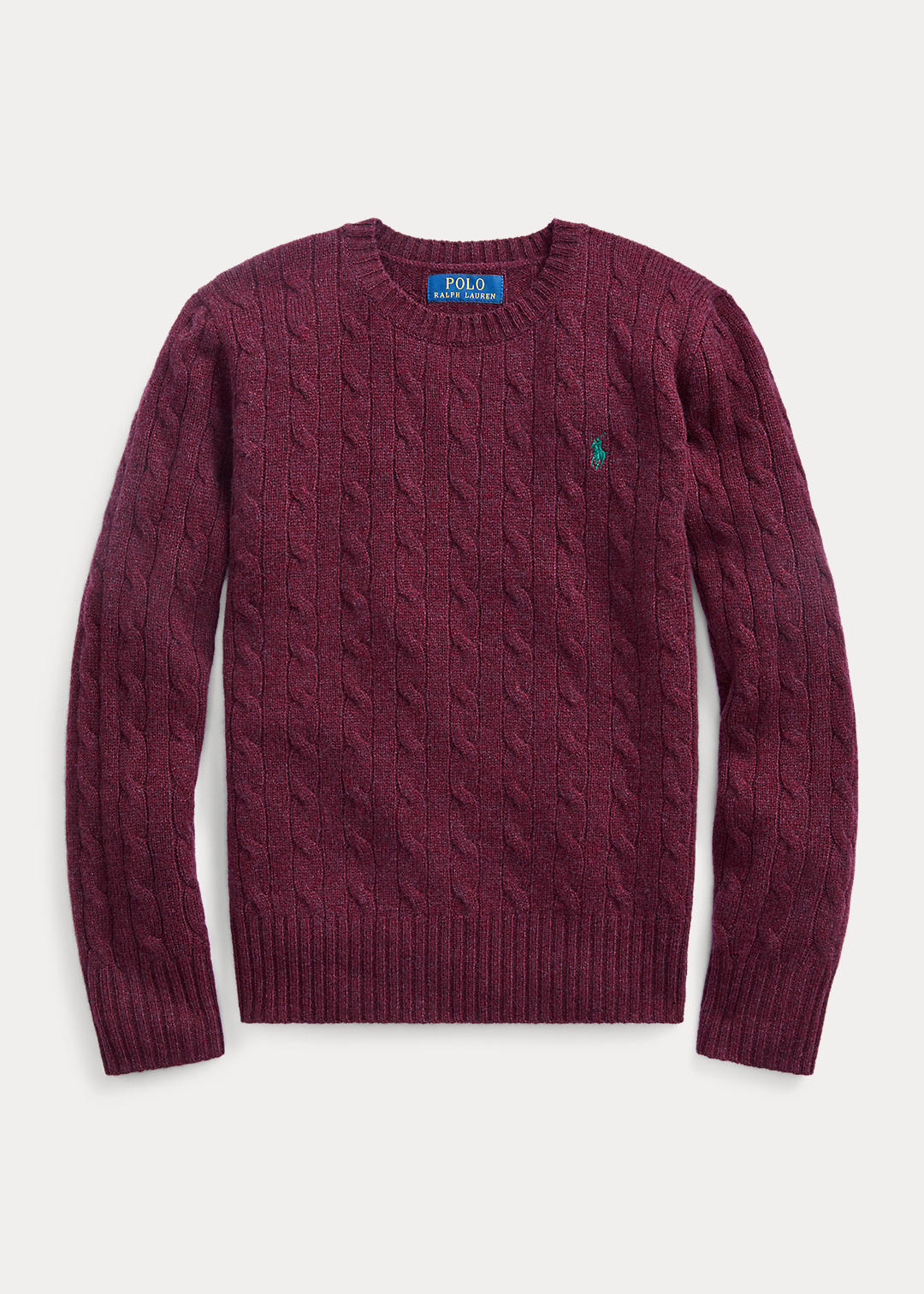 BOYS 6-14 YEARS Cable Wool-Cashmere Jumper 1