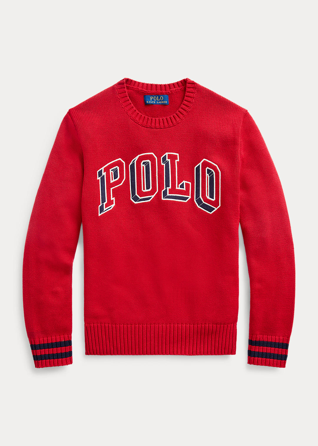 BOYS 6-14 YEARS Polo Cotton Crewneck Sweater 1