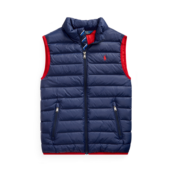 BOYS 6-14 YEARS Packable Quilted Down Gilet 1