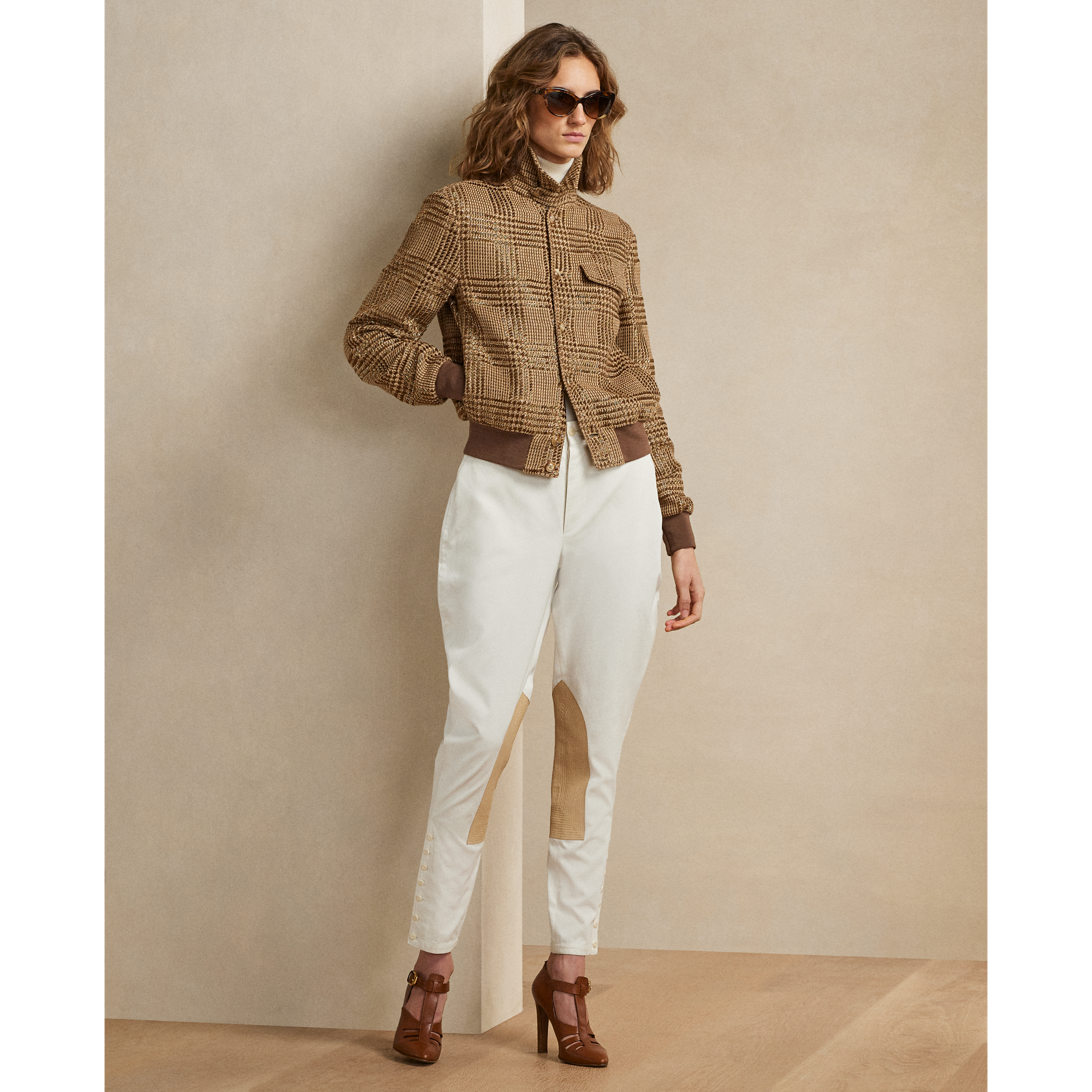 Ralph Lauren Pantalon jodhpur Brently en coton