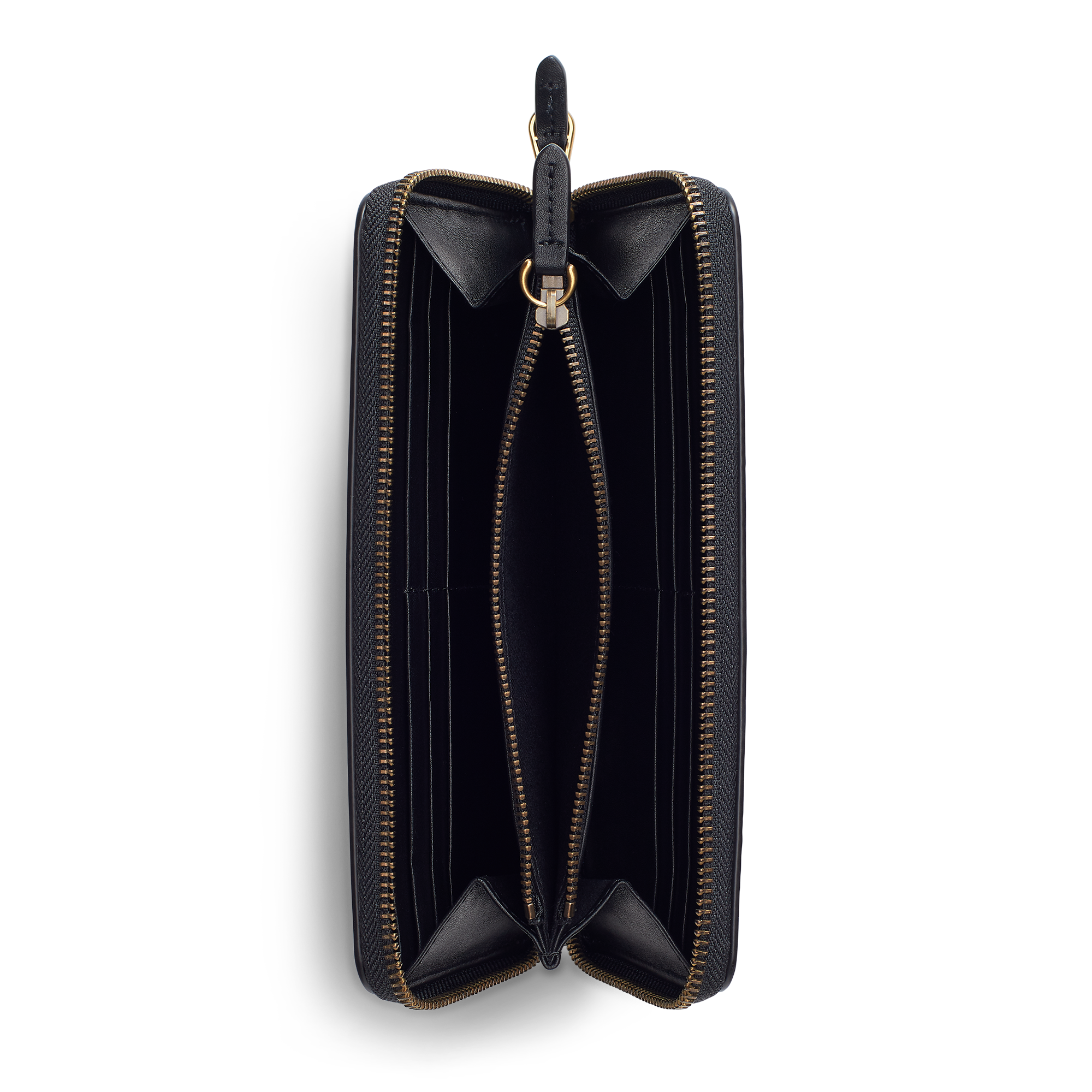 Ralph Lauren Leather Zip-Around Wallet. 3