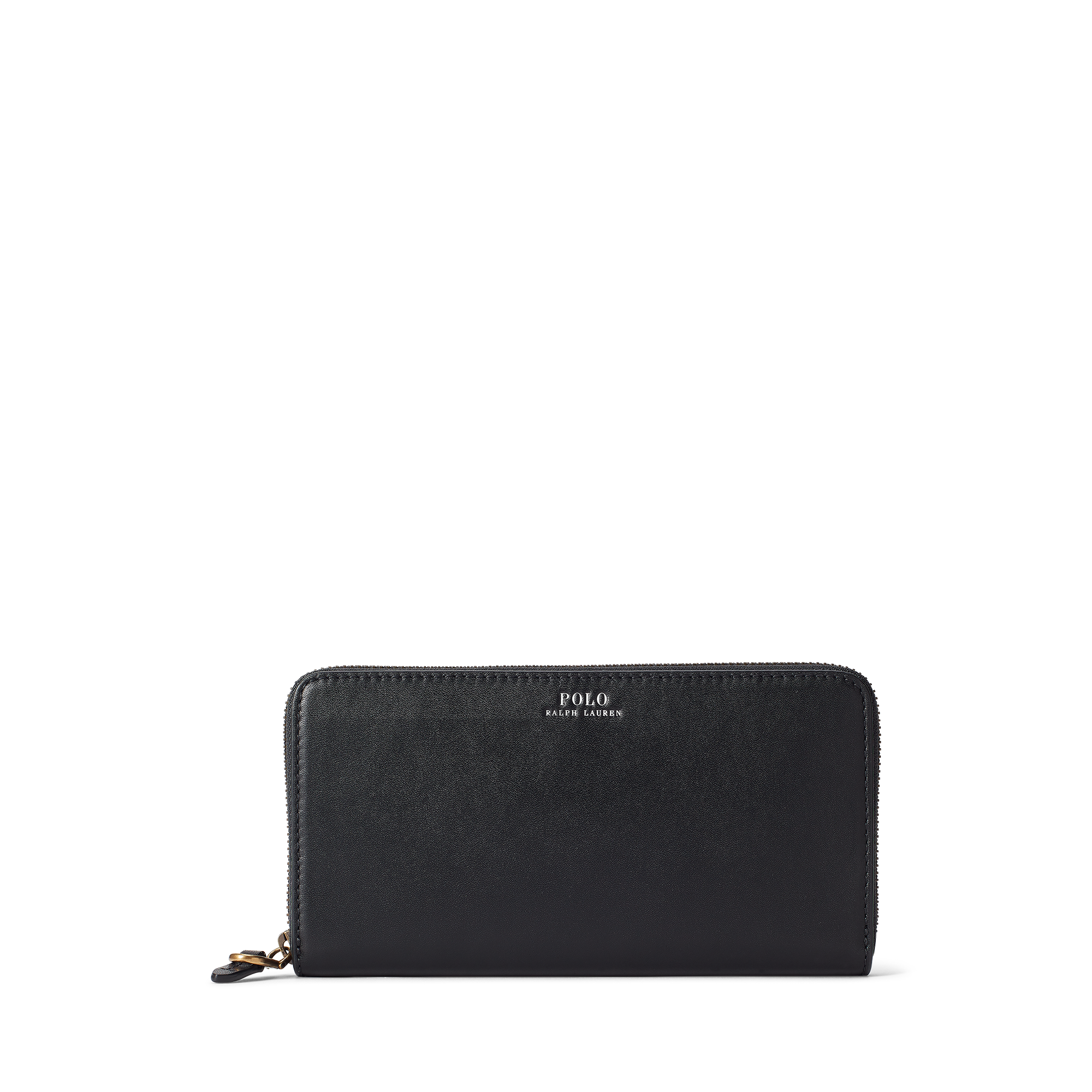 Ralph Lauren Leather Zip-Around Wallet. 1