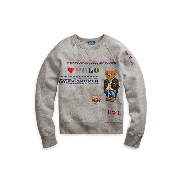 Polo Bear Fleece Sweatshirt