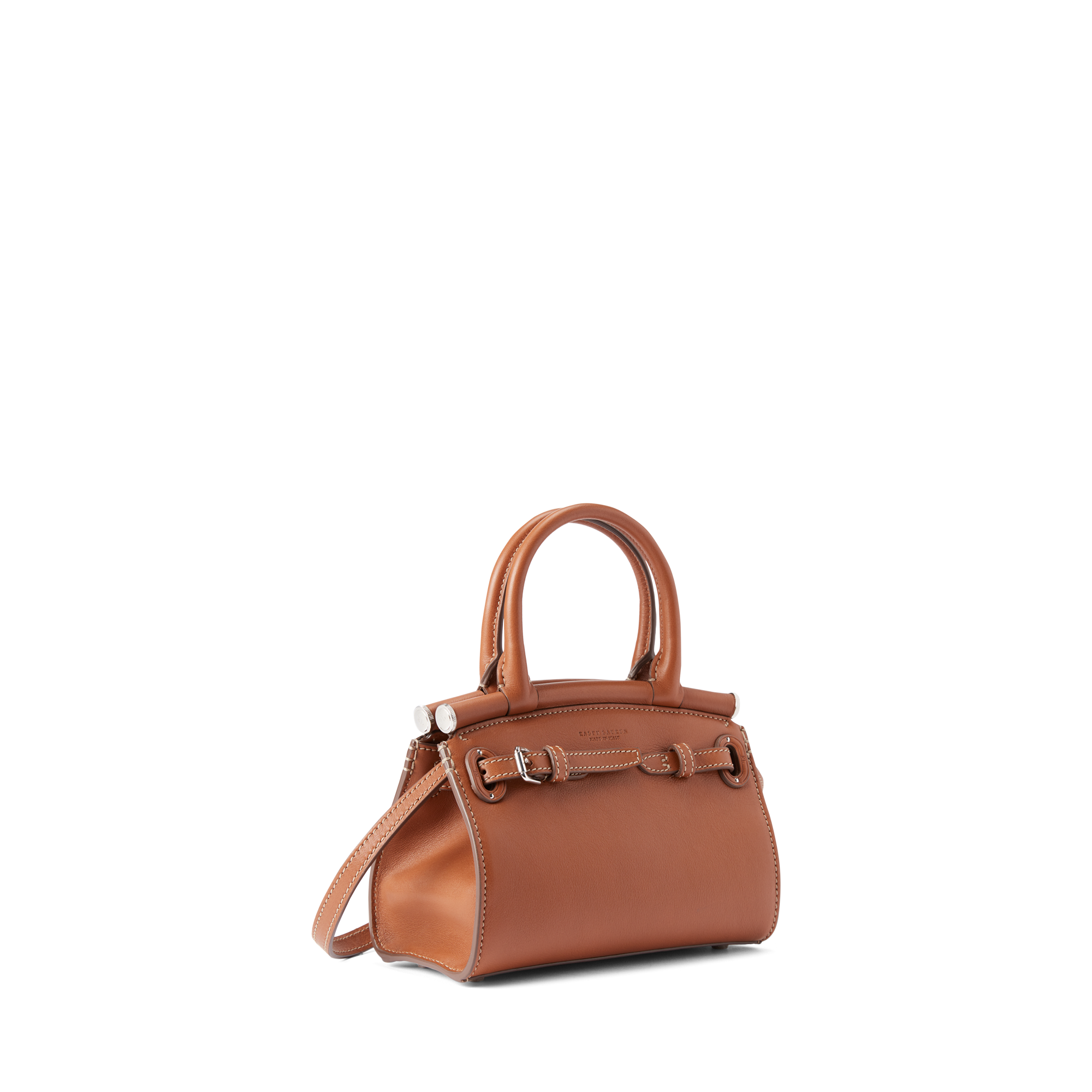 Ralph Lauren Calfskin Mini RL50 Handbag. 2