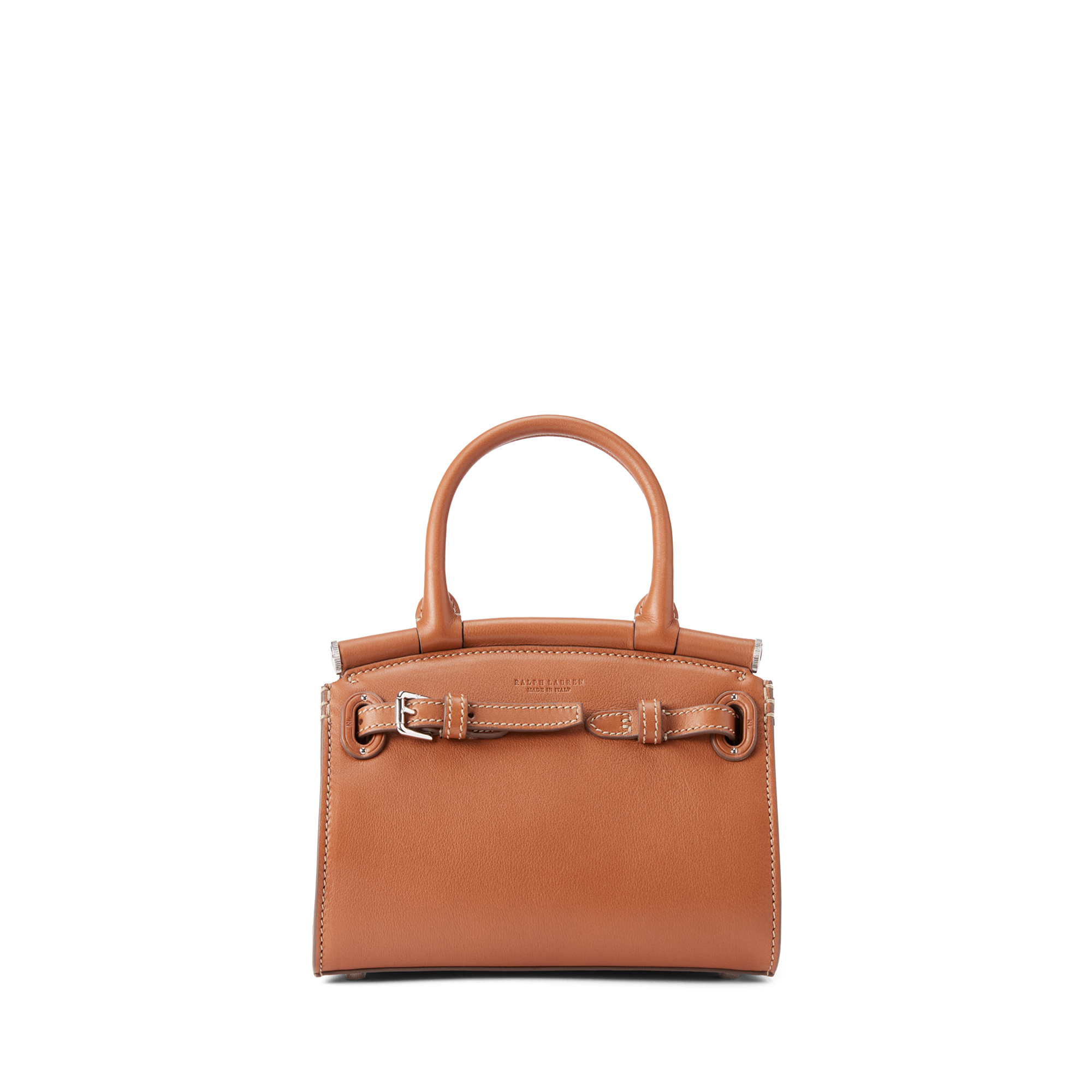 Ralph Lauren Calfskin Mini RL50 Handbag. 1