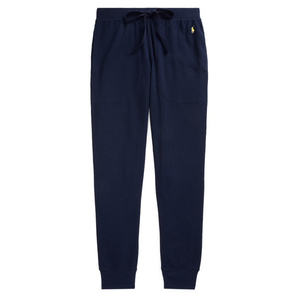 polo ralph lauren waffle cuffed jogger