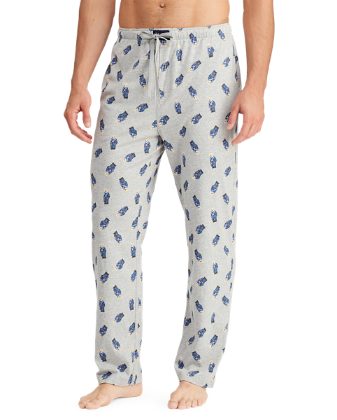 polo bear cotton pajama pant