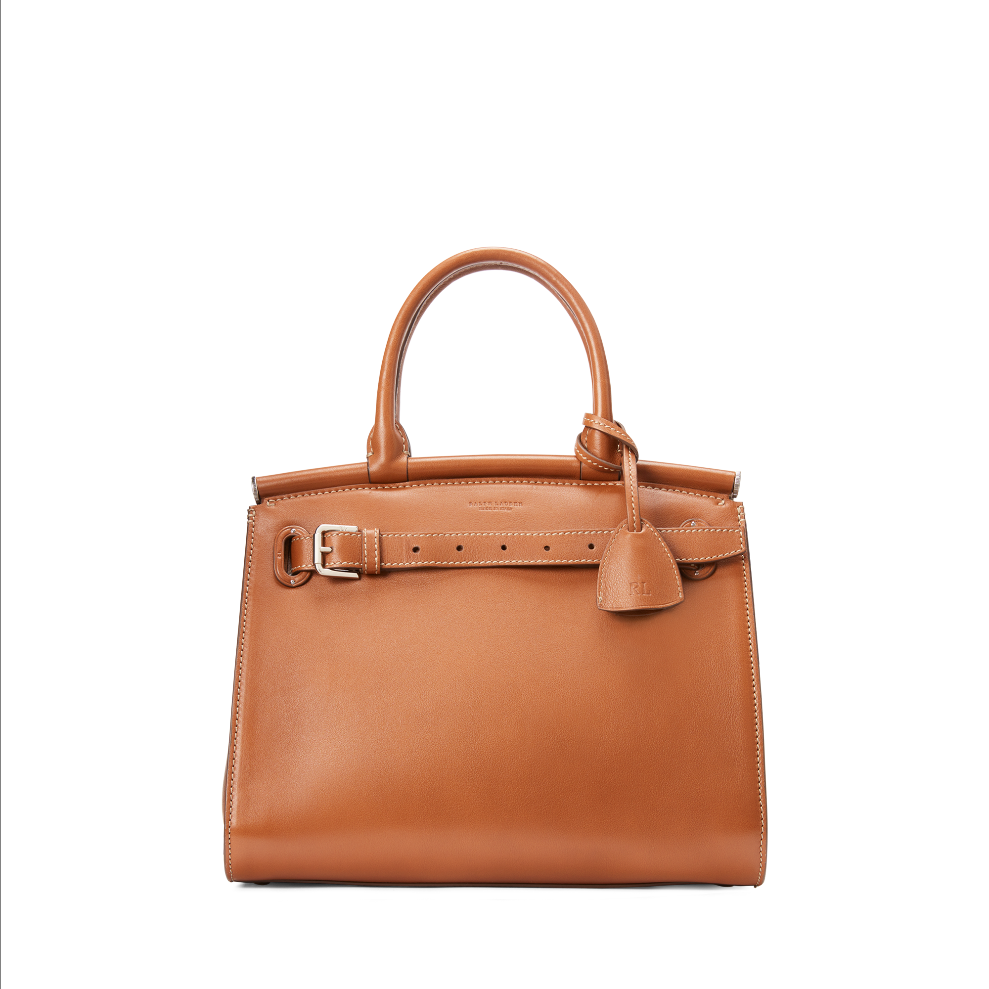 Ralph Lauren Calfskin Medium RL50 Handbag. 1