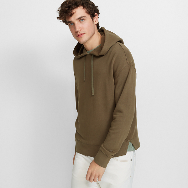 garment dyed sweatshirt