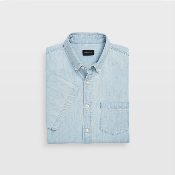 club monaco denim shirt