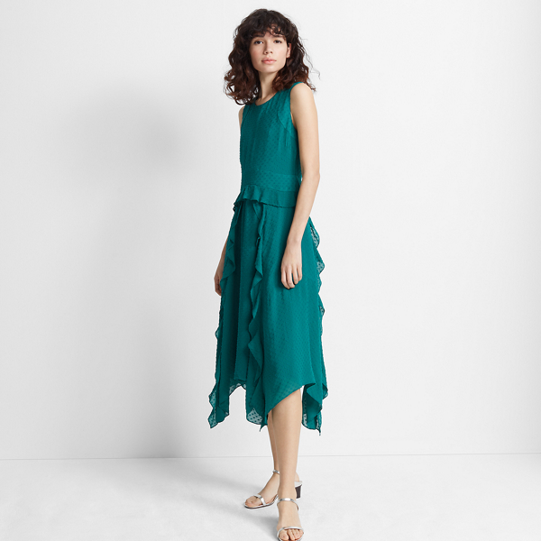 club monaco green dress